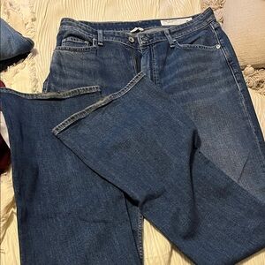 rag & bone Women's Boot Cut Jeans - Dark Blue